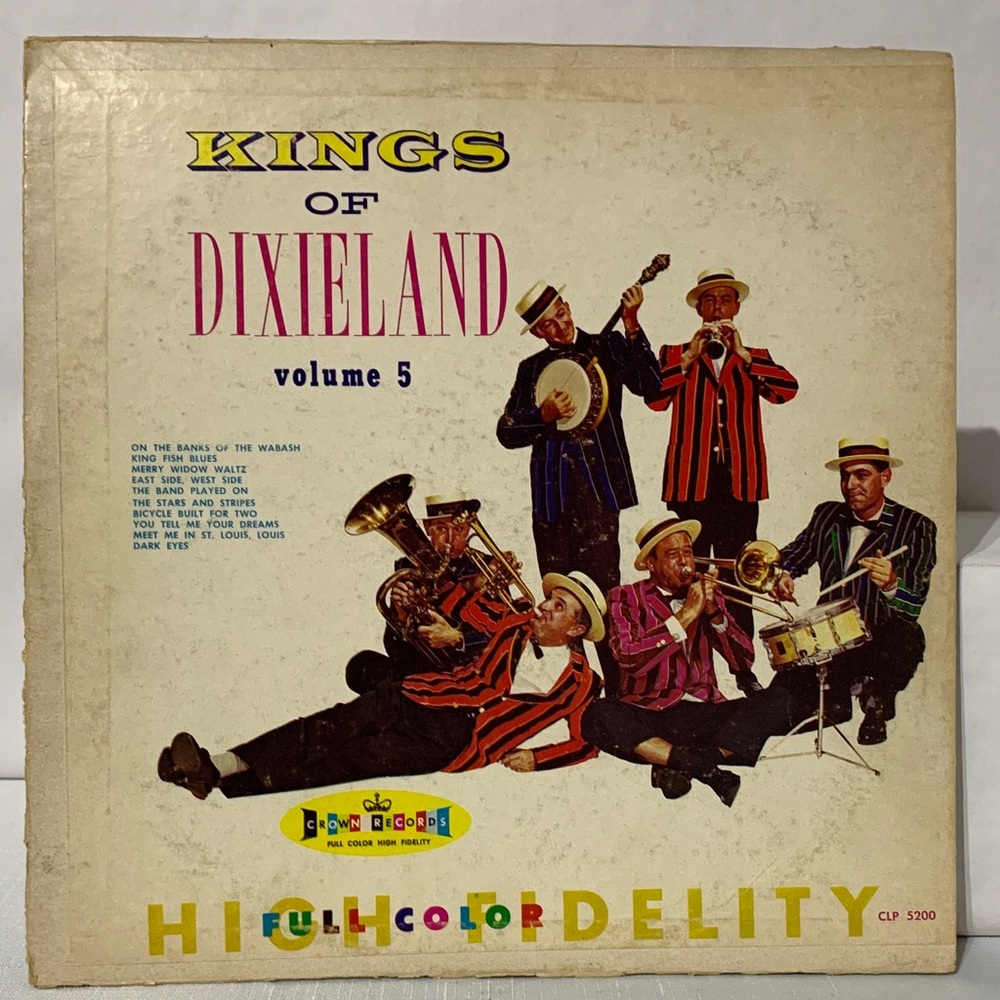 Kings of Dixieland Volume 5 Vinyl Record